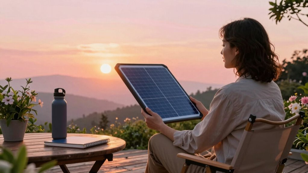 incorporate solar recharging daily