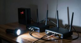 internet equipment during outages