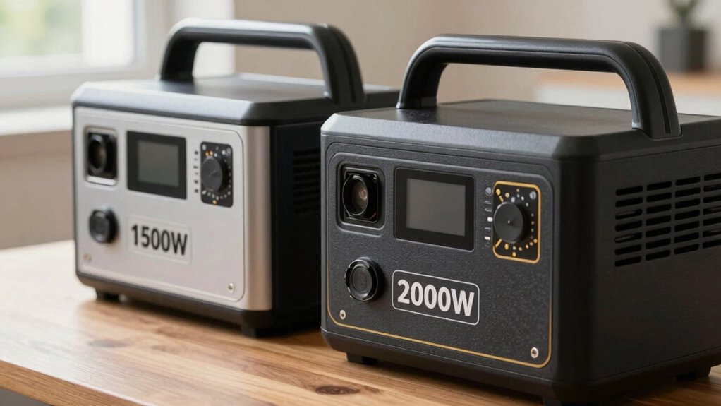 inverter size and capacity