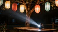 lanterns and headlamps enhance nighttime comfort