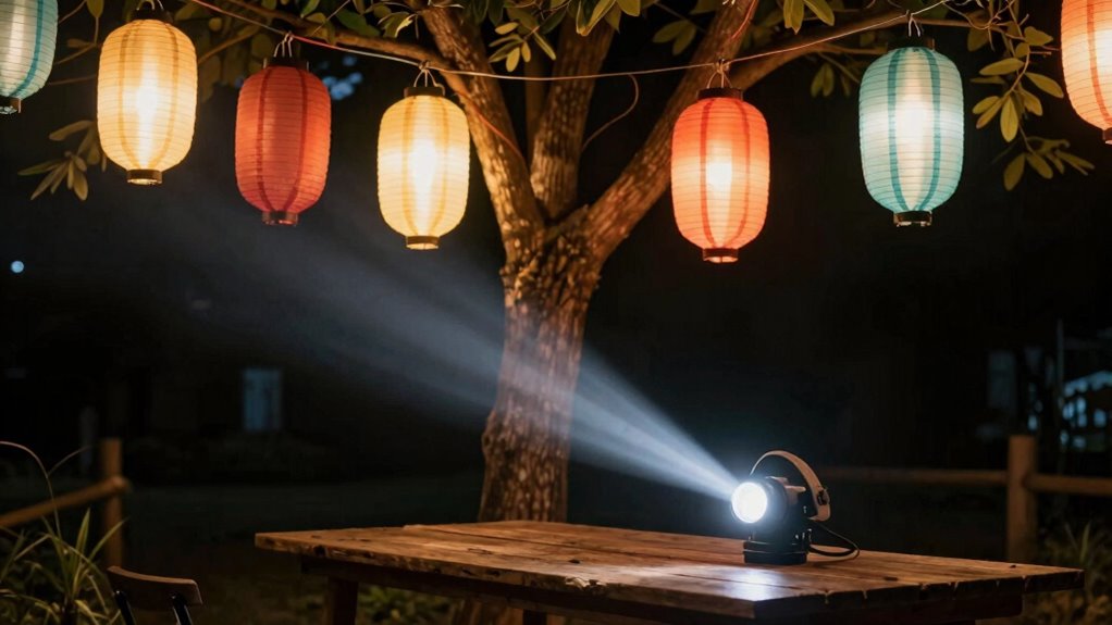 lanterns and headlamps enhance nighttime comfort