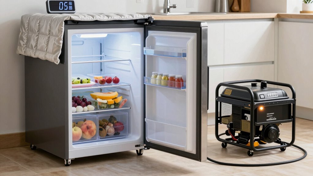maintain freezer prepare supplies