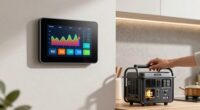 monitoring energy for backup sizing