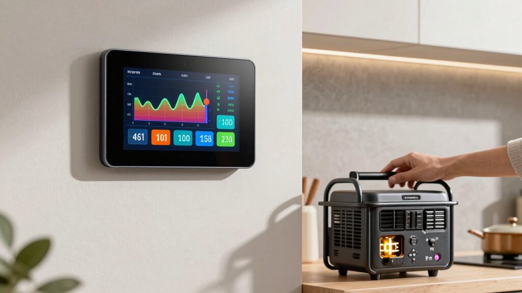 monitoring energy for backup sizing