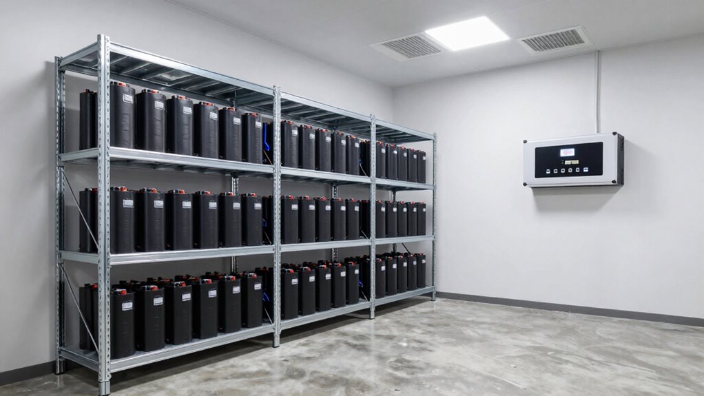 optimal battery storage environment