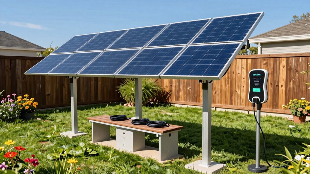 optimize solar panel and storage
