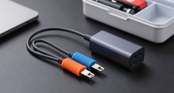 organize cables for emergencies