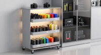 organized backup gear storage