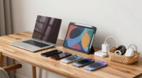 organized electronic device storage