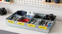 organized generator accessory storage