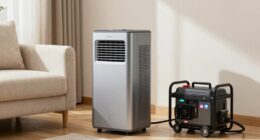 portable cooling with backup