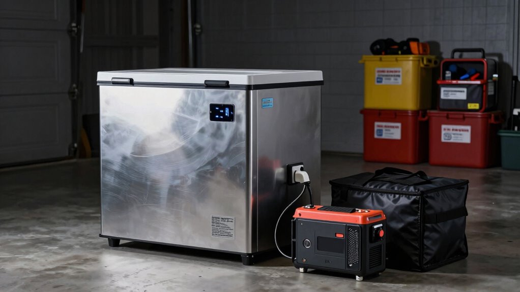 portable freezers for outages