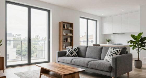 practical and tidy apartment backup