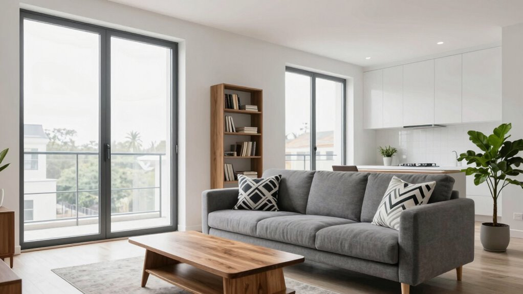 practical and tidy apartment backup