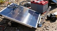 prevent portable solar errors