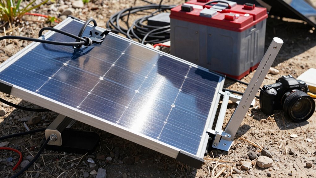 prevent portable solar errors