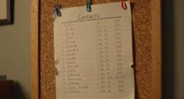 printable blackout contact list