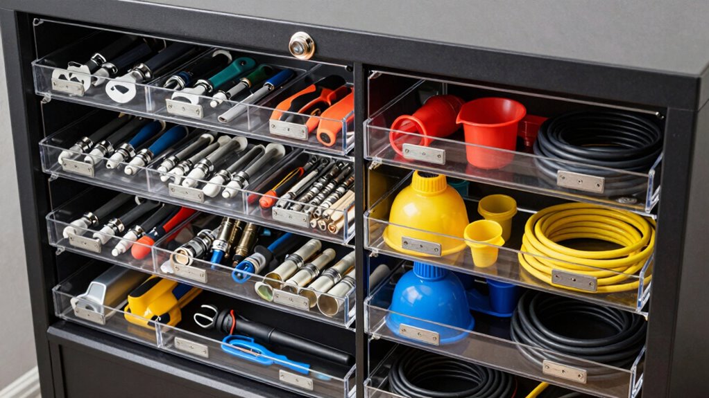 properly store and maintain accessories