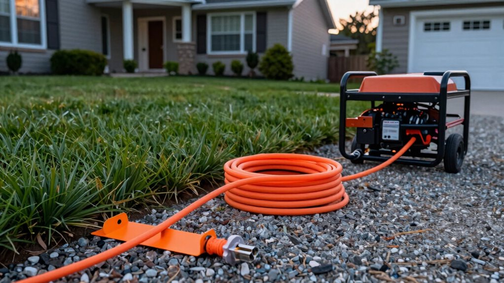 safe generator power setup
