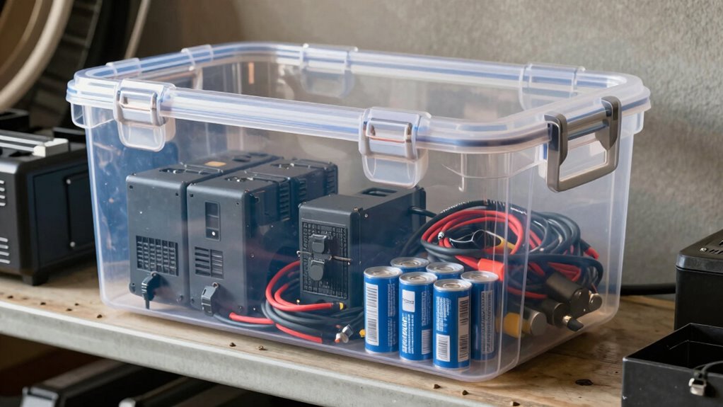 secure dry power storage