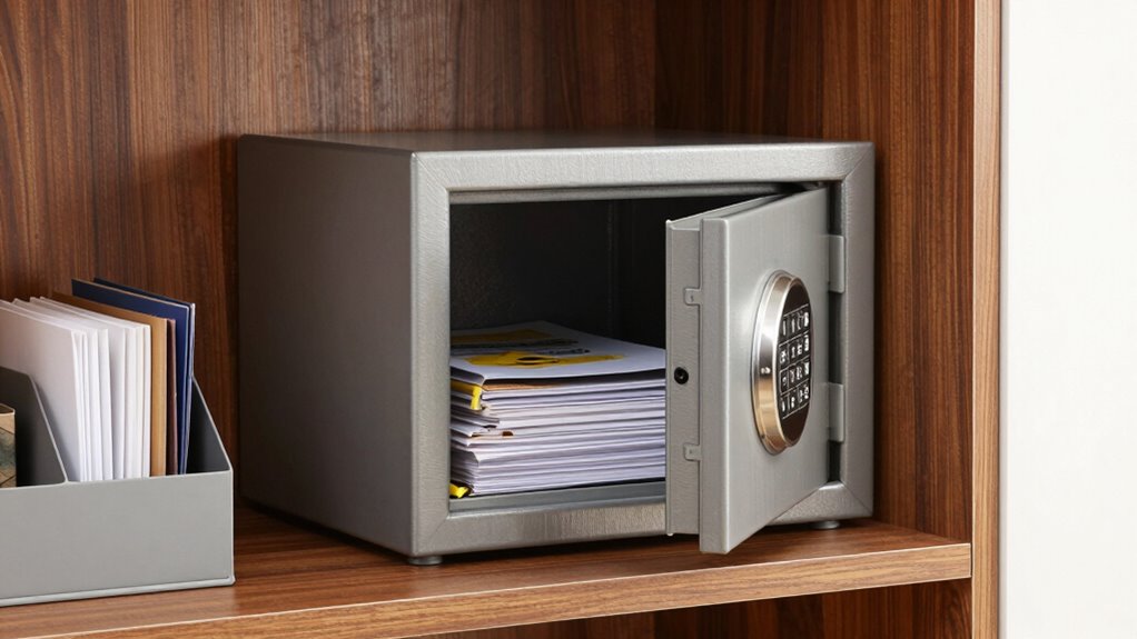 secure valuables and access