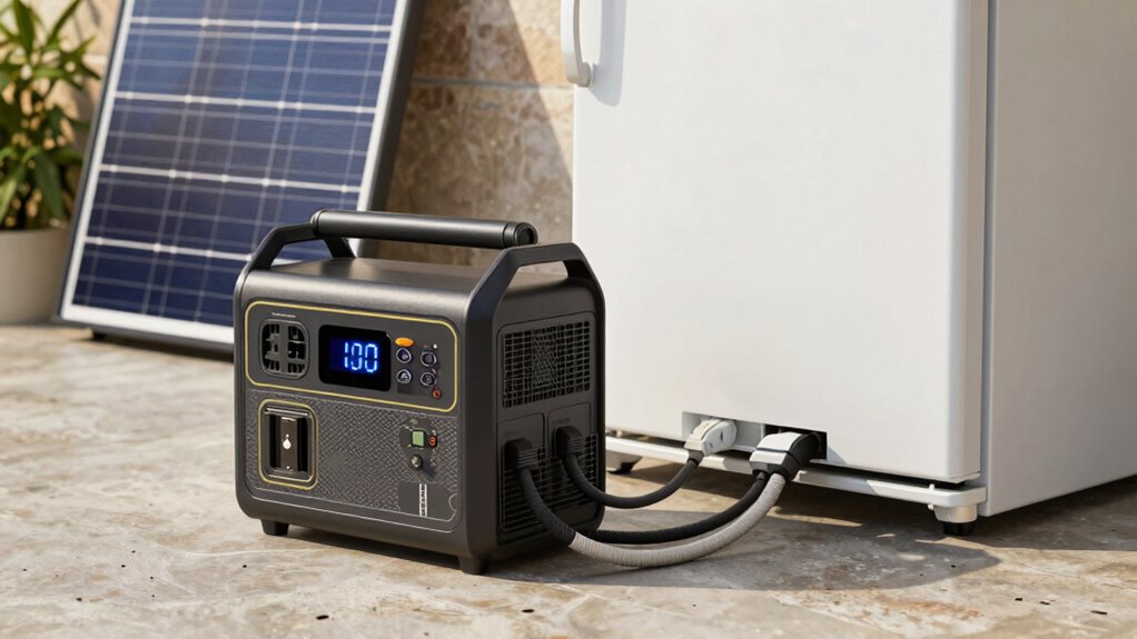 solar power for refrigerator