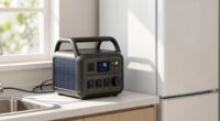 solar powered fridge backup