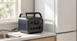 solar powered fridge backup