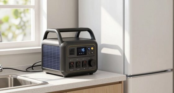 solar powered fridge backup