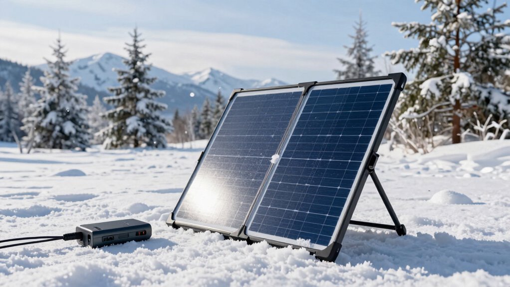 winter solar power tips