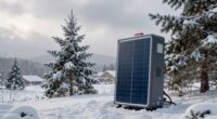 winter storm solar performance