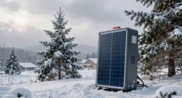 winter storm solar performance