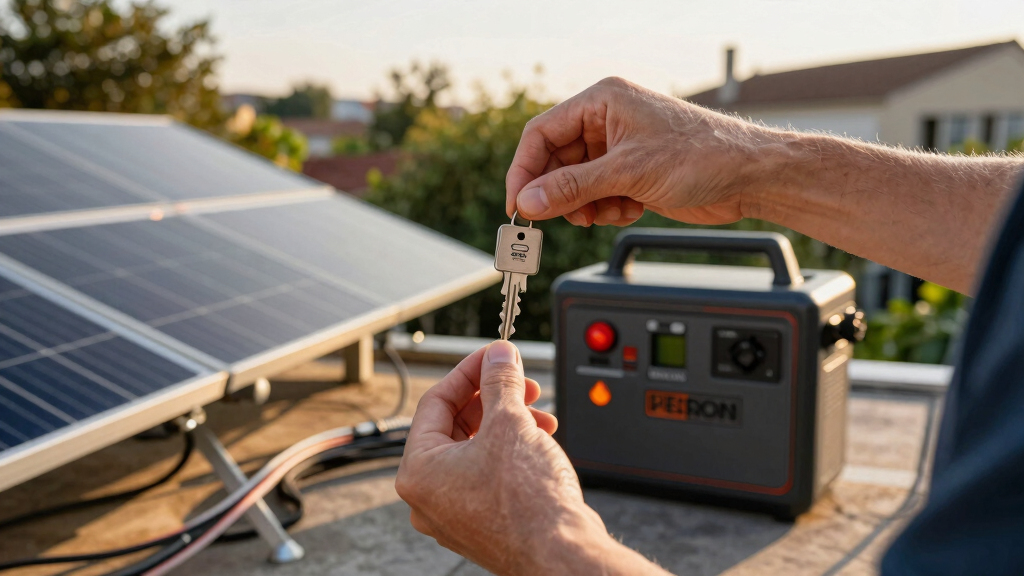Anyone familiar with SolarEdge key? Can it be used with a Pecron power station