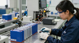 US battery manufacturing output continues to break records