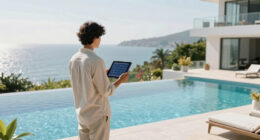 Didier Deschamps' House Features Panoramic Sea View and Large Pool