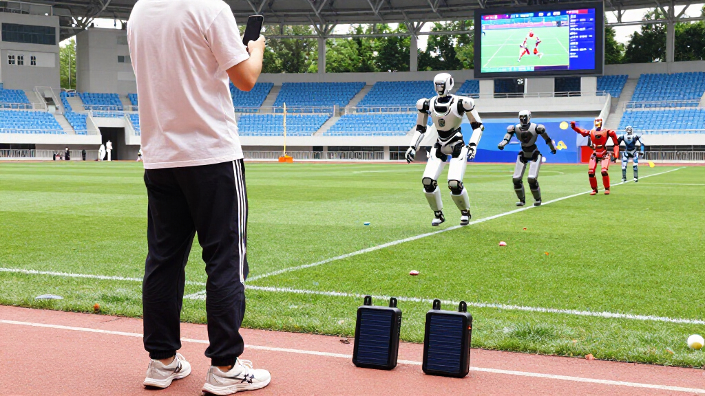 Androids Shatter Human Records At Second Humanoid Robots Olympics In Beijing - 一财全球Yicai Global