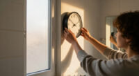 I Moved A Clock To My Bathroom, And It Changed My Morning Routine Forever