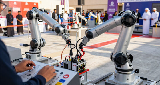 10 رجال آليين تتبارى في مباراة الروبوتات البشرية في الرياض - تايم أوت الرياض