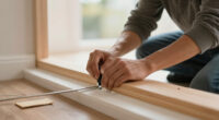Air Sealing Behind T&G Wainscot