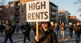 Protest Against High Rents Ahead Of Berlin Election