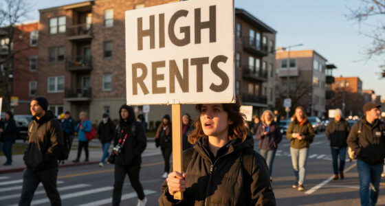 Protest Against High Rents Ahead Of Berlin Election