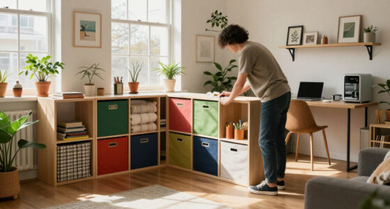 She Used IKEA Storage To Make Her Studio Feel Like A One-Bedroom
