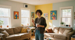 This Artist-Designer Transformed A Plain 1927 Rental With Paint, Art, And DIYs
