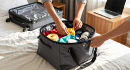 This Quince Expandable Tote Holds Everything My Suitcase Can’t On Flights
