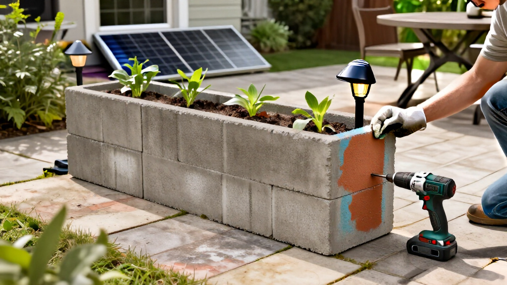 16 Ways To Transform Concrete Blocks Into Home & Garden Treasures