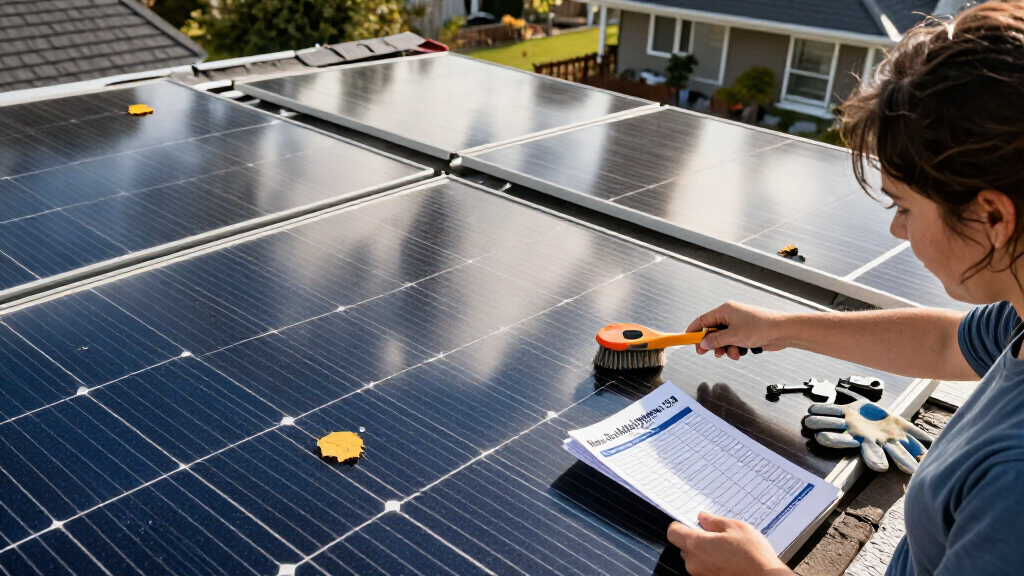 Home Solar Maintenance Checklist 2026