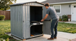 Say Goodbye To Basic Blackstone Griddle Storage With An Affordable Home Depot Hack